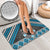 Personalised Aotearoa Niho Taniwha Motif Bathroom Set Blue Style - Polynesian Pride