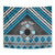 Personalised Aotearoa Niho Taniwha Motif Tapestry Blue Style