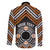 Personalised Aotearoa Niho Taniwha Motif Family Matching Tank Maxi Dress and Hawaiian Shirt Gold Style