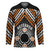 Personalised Aotearoa Niho Taniwha Motif Hockey Jersey Gold Style - Polynesian Pride