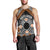 Personalised Aotearoa Niho Taniwha Motif Men Tank Top Gold Style