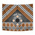 Personalised Aotearoa Niho Taniwha Motif Tapestry Gold Style