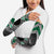Personalised Aotearoa Niho Taniwha Motif Arm Sleeves Green Style - Polynesian Pride