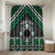 Personalised Aotearoa Niho Taniwha Motif Bathroom Set Green Style - Polynesian Pride