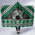 Personalised Aotearoa Niho Taniwha Motif Hooded Blanket Green Style