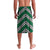Personalised Aotearoa Niho Taniwha Motif Lavalava Green Style