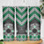 Personalised Aotearoa Niho Taniwha Motif Skinny Tumbler Green Style