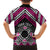 Personalised Aotearoa Niho Taniwha Motif Family Matching Tank Maxi Dress and Hawaiian Shirt Pink Style