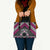 Personalised Aotearoa Niho Taniwha Motif Leather Bag Pink Style - Polynesian Pride