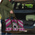 Personalised Aotearoa Niho Taniwha Motif Travel Bag Pink Style - Polynesian Pride
