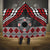 Personalised Aotearoa Niho Taniwha Motif Hooded Blanket Red Style
