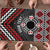 Personalised Aotearoa Niho Taniwha Motif Puzzle Red Style - Polynesian Pride