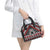Personalised Aotearoa Niho Taniwha Motif Shoulder Handbag Red Style