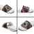 Personalised Aotearoa Niho Taniwha Motif Slide Sandals Red Style - Polynesian Pride