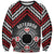 Personalised Aotearoa Niho Taniwha Motif Sweatshirt Red Style