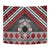 Personalised Aotearoa Niho Taniwha Motif Tapestry Red Style
