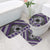 Personalised Aotearoa Niho Taniwha Motif Bathroom Set Violet Style - Polynesian Pride