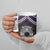 Personalised Aotearoa Niho Taniwha Motif Ceramic Mug Violet Style - Polynesian Pride