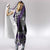 Personalised Aotearoa Niho Taniwha Motif Hooded Blanket Violet Style