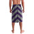 Personalised Aotearoa Niho Taniwha Motif Lavalava Violet Style