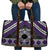 Personalised Aotearoa Niho Taniwha Motif Travel Bag Violet Style - Polynesian Pride