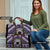 Personalised Aotearoa Niho Taniwha Motif Travel Bag Violet Style - Polynesian Pride