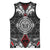 Black Aotearoa Taniko Motif Basketball Jersey Vintage Maori New Zealand Tribal Art Pattern - Polynesian Pride