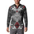 Black Aotearoa Tanilo Motif Button Sweatshirt Vintage Maori New Zealand Tribal Art Pattern