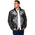Black Aotearoa Taniko Motif Padded Jacket Vintage Maori New Zealand Tribal Art Pattern - Polynesian Pride