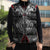 Black Aotearoa Taniko Motif Sleeveless Puffer Jacket Vintage Maori New Zealand Tribal Art Pattern - Polynesian Pride