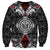 Black Aotearoa Tanilo Motif Sweatshirt Vintage Maori New Zealand Tribal Art Pattern