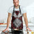 Red Aotearoa Taniko Motif Apron Vintage Maori New Zealand Tribal Art Pattern - Polynesian Pride