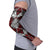 Red Aotearoa Taniko Motif Arm Sleeves Vintage Maori New Zealand Tribal Art Pattern - Polynesian Pride