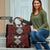 Red Aotearoa Taniko Motif Travel Bag Vintage Maori New Zealand Tribal Art Pattern - Polynesian Pride