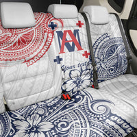 Kingdom of Uvea 1842-1860 Personalized Back Car Seat Cover Wallis and Futuna Polynesian Tribal Pattern