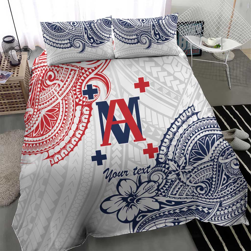 Kingdom of Uvea 1842-1860 Personalized Bedding Set Wallis and Futuna Polynesian Tribal Pattern