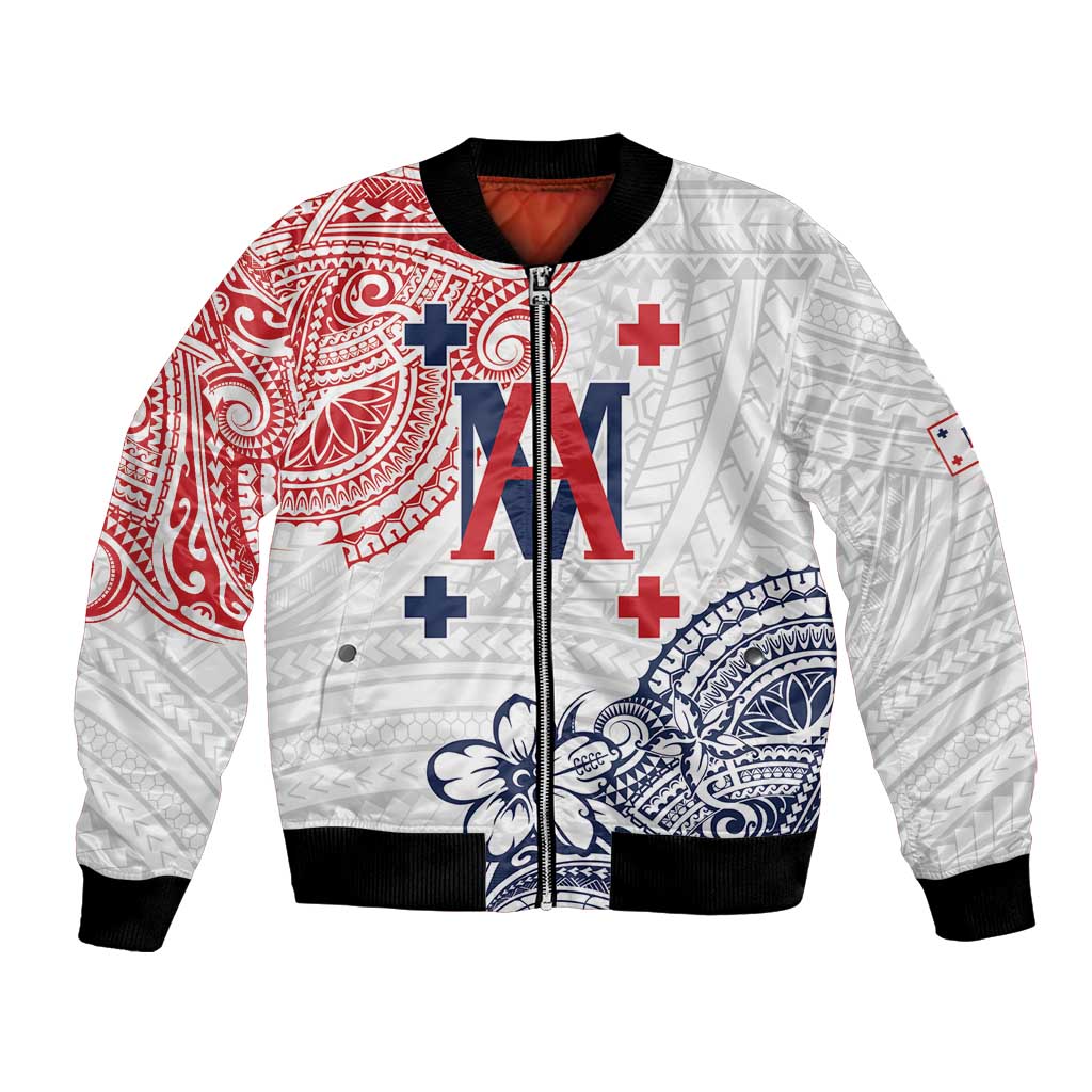 Kingdom of Uvea 1842-1860 Personalized Bomber Jacket Wallis and Futuna Polynesian Tribal Pattern