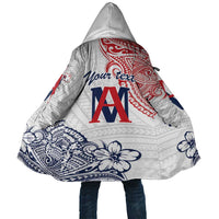 Kingdom of Uvea 1842-1860 Personalized Cloak Wallis and Futuna Polynesian Tribal Pattern - Polynesian Pride