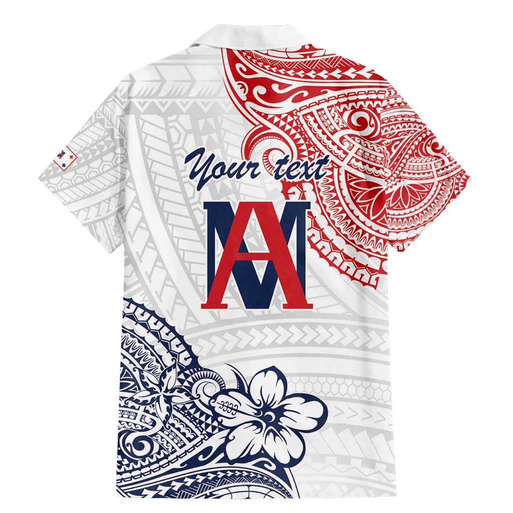 Kingdom of Uvea 1842-1860 Personalized Family Matching Mermaid Dress and Hawaiian Shirt Wallis and Futuna Polynesian Tribal Pattern