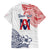Kingdom of Uvea 1842-1860 Personalized Family Matching Puletasi and Hawaiian Shirt Wallis and Futuna Polynesian Tribal Pattern