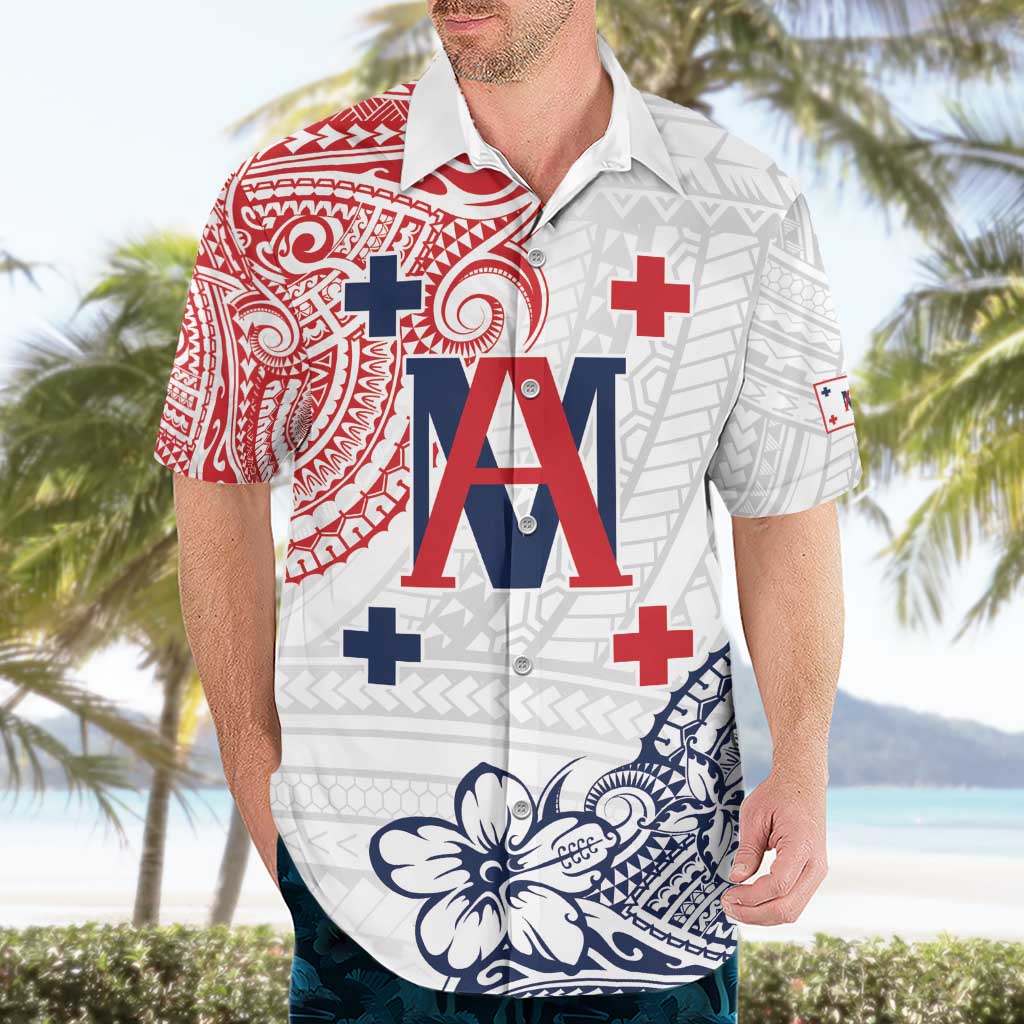 Kingdom of Uvea 1842-1860 Personalized Hawaiian Shirt Wallis and Futuna Polynesian Tribal Pattern