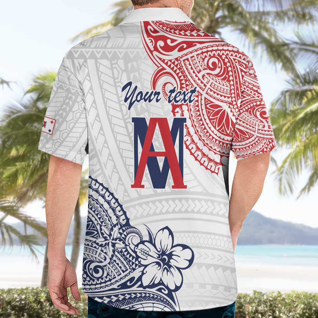 Kingdom of Uvea 1842-1860 Personalized Hawaiian Shirt Wallis and Futuna Polynesian Tribal Pattern