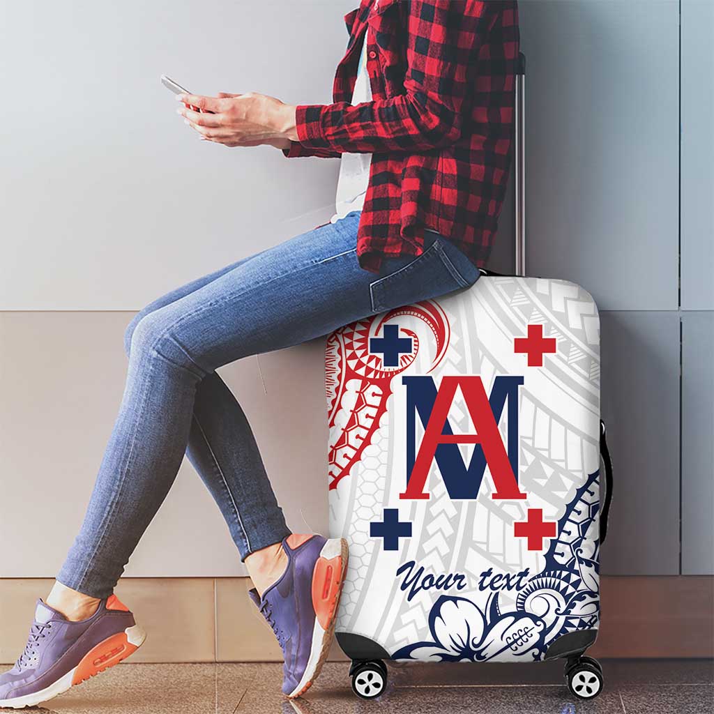 Kingdom of Uvea 1842-1860 Personalized Luggage Cover Wallis and Futuna Polynesian Tribal Pattern