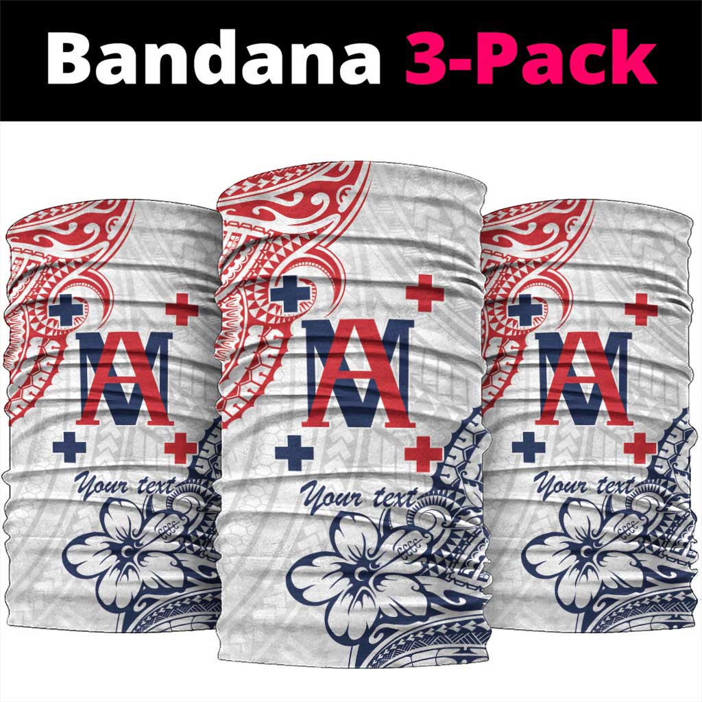 Kingdom of Uvea 1842-1860 Personalized Neck Gaiter Wallis and Futuna Polynesian Tribal Pattern - Polynesian Pride