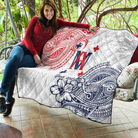 Kingdom of Uvea 1842-1860 Personalized Quilt Wallis and Futuna Polynesian Tribal Pattern