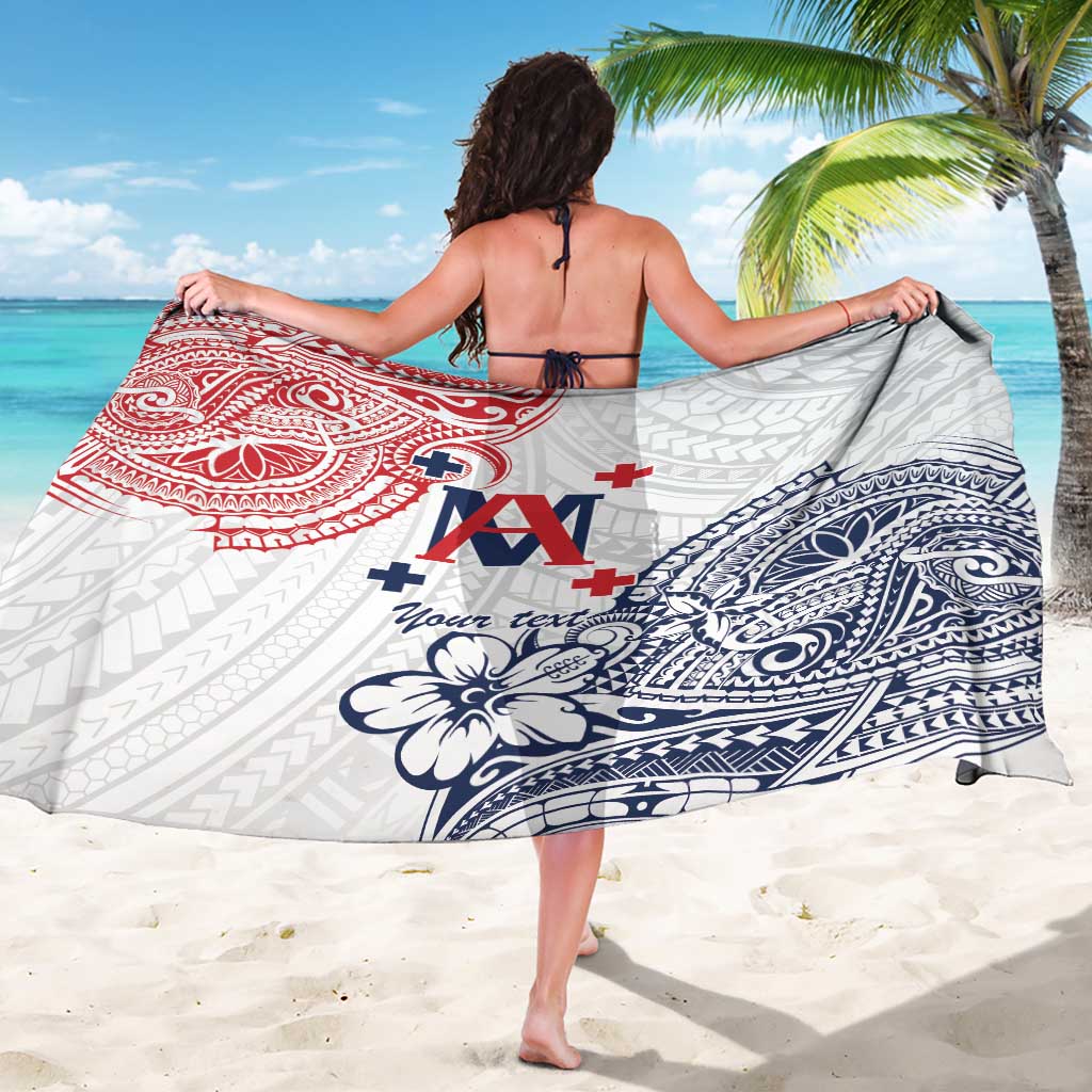 Kingdom of Uvea 1842-1860 Personalized Sarong Wallis and Futuna Polynesian Tribal Pattern