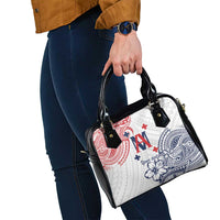 Kingdom of Uvea 1842-1860 Personalized Shoulder Handbag Wallis and Futuna Polynesian Tribal Pattern