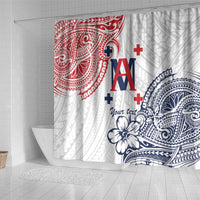 Kingdom of Uvea 1842-1860 Personalized Shower Curtain Wallis and Futuna Polynesian Tribal Pattern