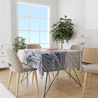 Kingdom of Uvea 1842-1860 Personalized Tablecloth Wallis and Futuna Polynesian Tribal Pattern