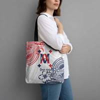 Kingdom of Uvea 1842-1860 Personalized Tote Bag Wallis and Futuna Polynesian Tribal Pattern - Polynesian Pride